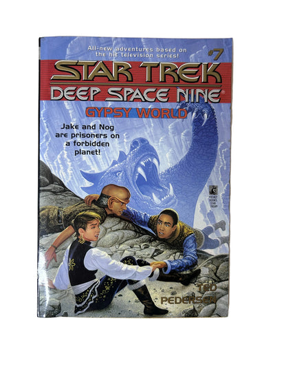 Star Trek: Deep Space Nine #7 — Gypsy World | Ted Pedersen / Pocket Books (1996) | Jake & Nog Kidnapped on a Forbidden Planet