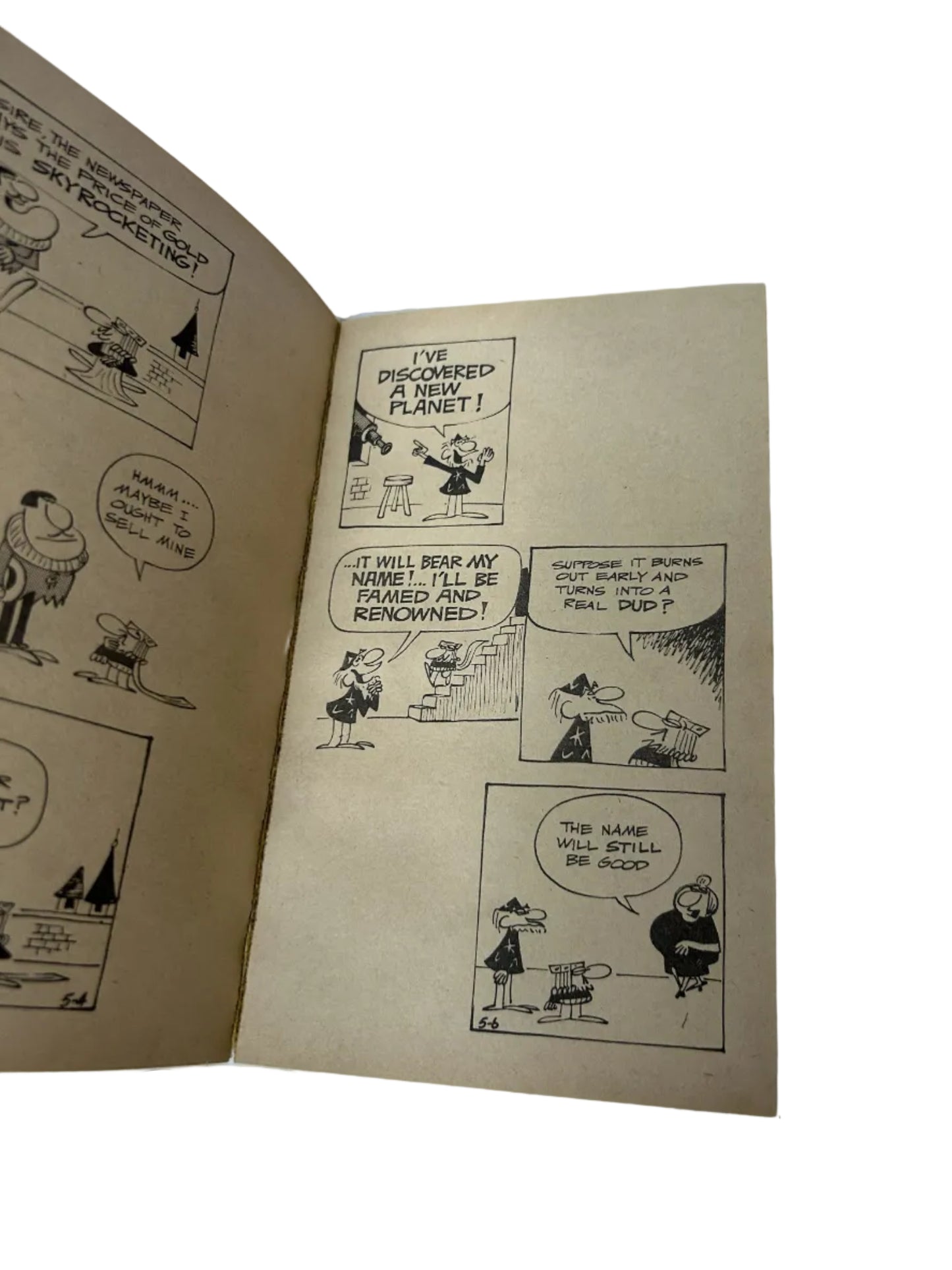 The Wizard of Id: Ala Ka Zot! — Paperback Comic Strip Collection | Johnny Hart & Brant Parker / Fawcett Gold Medal (1979)