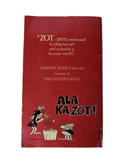 The Wizard of Id: Ala Ka Zot! — Paperback Comic Strip Collection | Johnny Hart & Brant Parker / Fawcett Gold Medal (1979)
