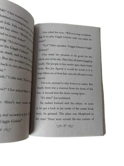 The Hardy Boys Secret Files #5: A Monster of a Mystery — Paperback | Franklin W. Dixon / Aladdin (2023) | Operation: Morph Spork