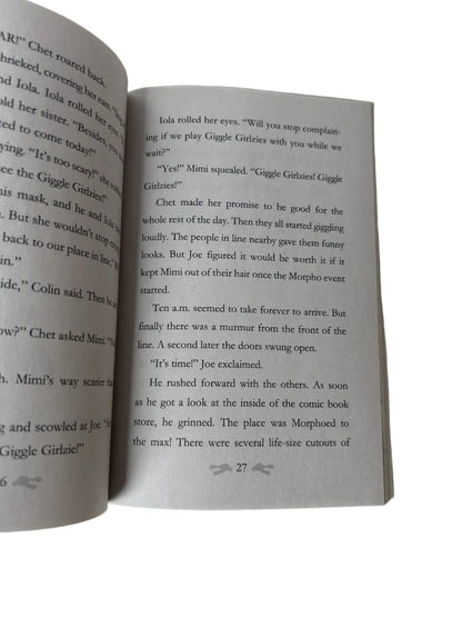 The Hardy Boys Secret Files #5: A Monster of a Mystery — Paperback | Franklin W. Dixon / Aladdin (2023) | Operation: Morph Spork
