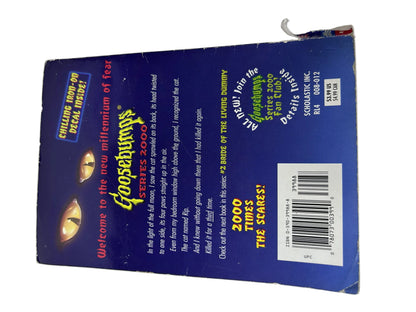 Goosebumps Series 2000 #1: Cry of the Cat — Paperback | R.L. Stine / Scholastic (1998) | Dead Cat Walking...