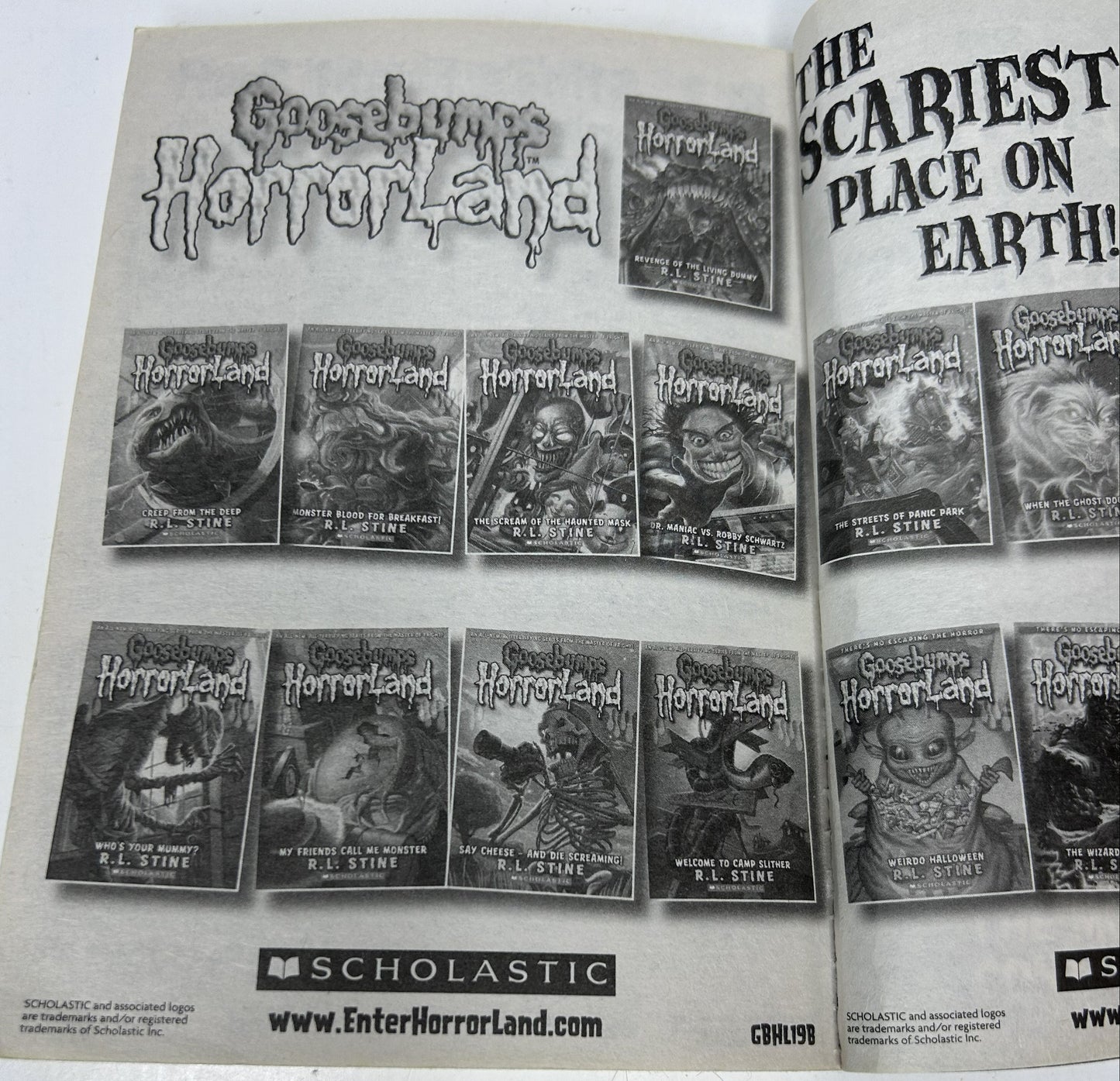 Goosebumps Most Wanted #4: Frankenstein's Dog — Paperback | R.L. Stine / Scholastic (2013) | Now a Major Motion Picture