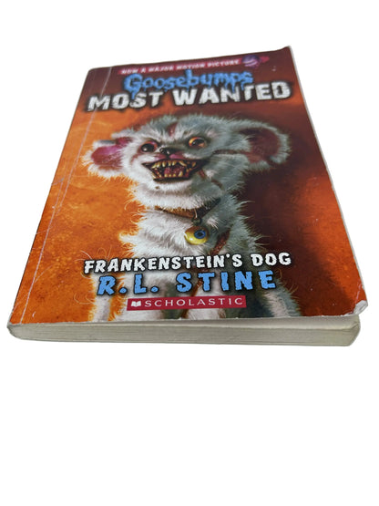 Goosebumps Most Wanted #4: Frankenstein's Dog — Paperback | R.L. Stine / Scholastic (2013) | Now a Major Motion Picture