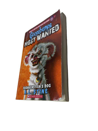 Goosebumps Most Wanted #4: Frankenstein's Dog — Paperback | R.L. Stine / Scholastic (2013) | Now a Major Motion Picture