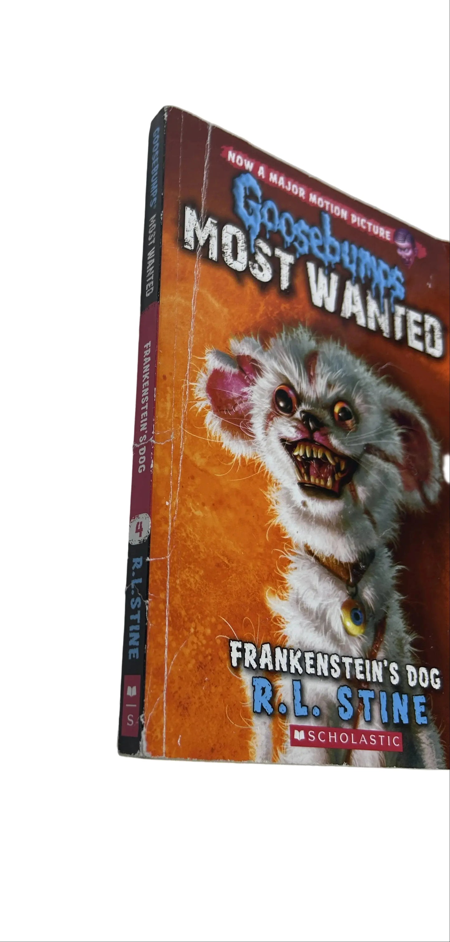Goosebumps Most Wanted #4: Frankenstein's Dog — Paperback | R.L. Stine / Scholastic (2013) | Now a Major Motion Picture