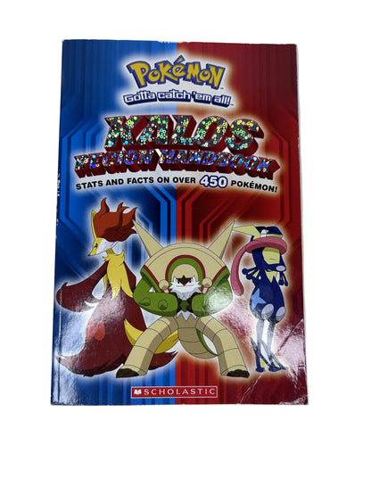 Pokémon Kalos Region Handbook — Paperback | Scholastic Inc. (2014) | Stats & Facts on Over 450 Pokémon