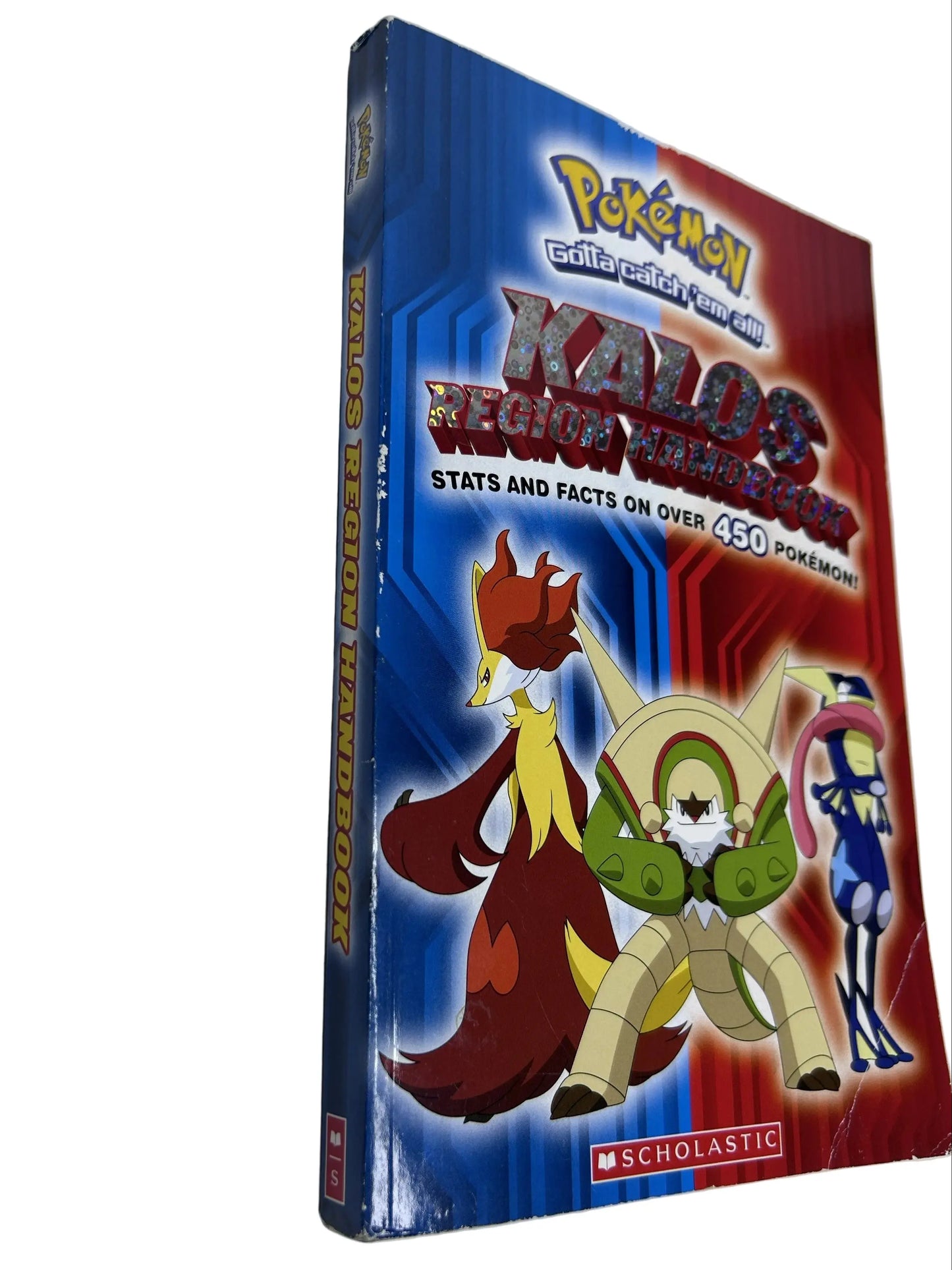Pokémon Kalos Region Handbook — Paperback | Scholastic Inc. (2014) | Stats & Facts on Over 450 Pokémon