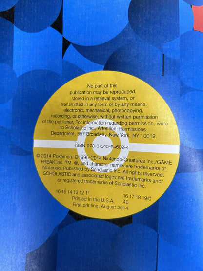 Pokémon Kalos Region Handbook — Paperback | Scholastic Inc. (2014) | Stats & Facts on Over 450 Pokémon