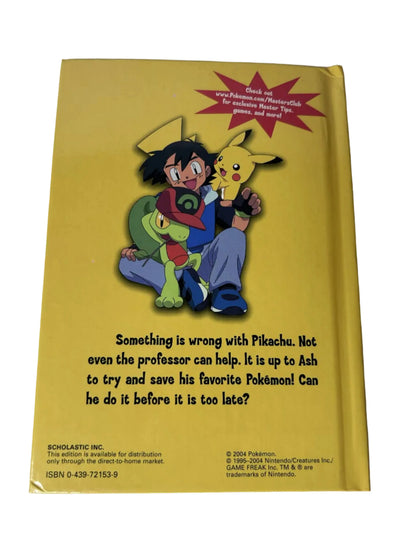Pokémon: Get Well, Pikachu! — Hardcover | Scholastic Inc. (2004) | Official Pokémon Masters Club Edition
