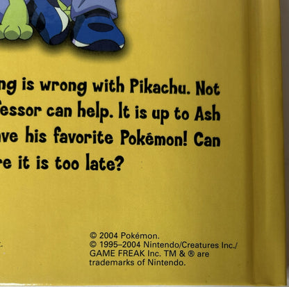 Pokémon: Get Well, Pikachu! — Hardcover | Scholastic Inc. (2004) | Official Pokémon Masters Club Edition