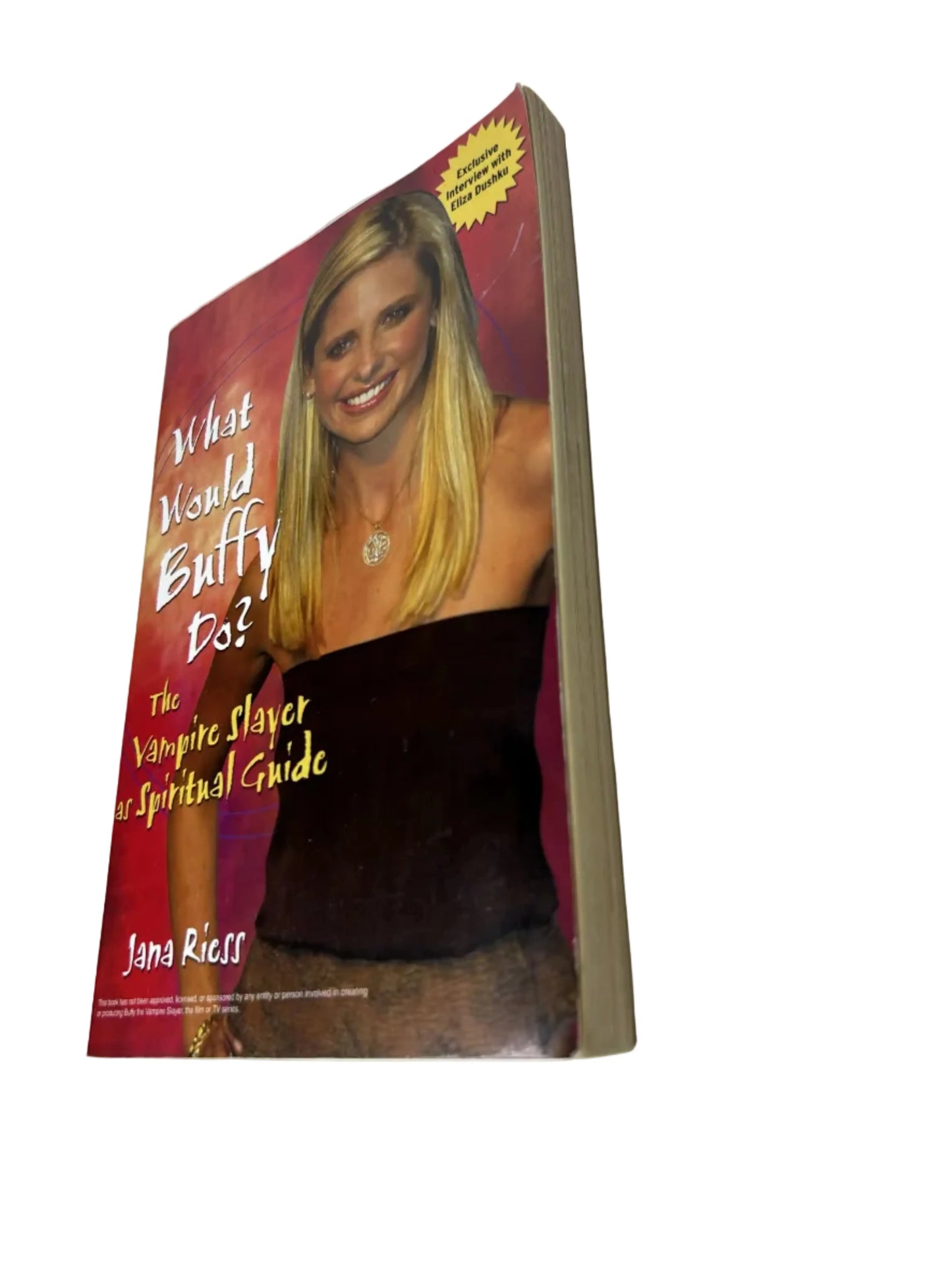 What Would Buffy Do? The Vampire Slayer as Spiritual Guide — Paperback | Jana Riess / Jossey-Bass / Wiley (2004) | Exclusive Eliza Dushku Interview
