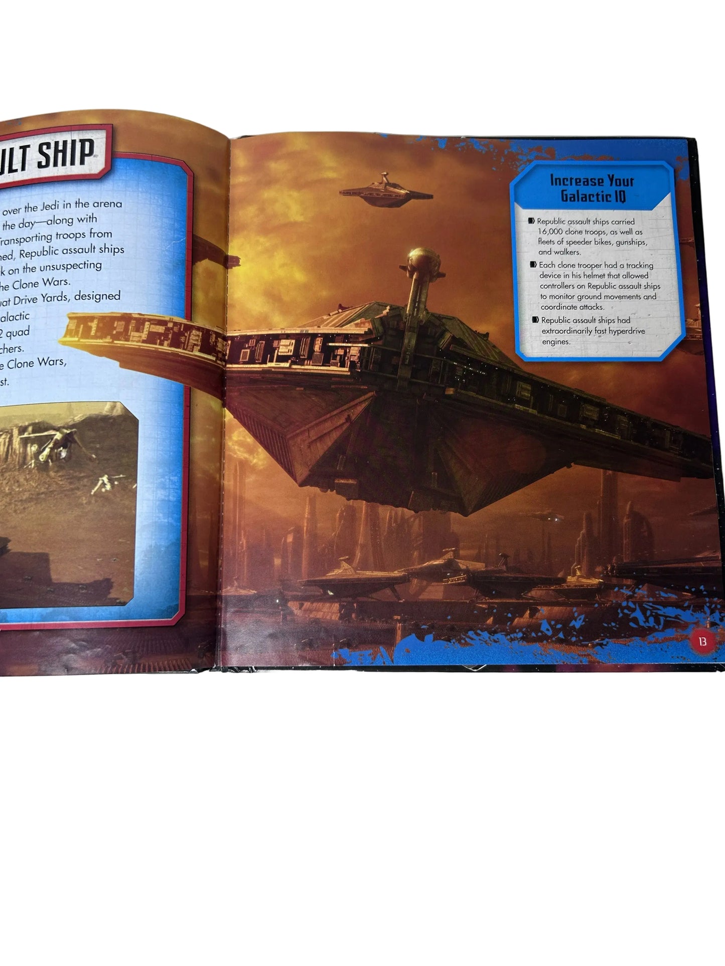 Star Wars: Ships of the Galaxy — Hardcover | Benjamin Harper / Studio Fun / Lucasfilm (2015) | Journey to The Force Awakens | w/ Hex Blueprint Cards