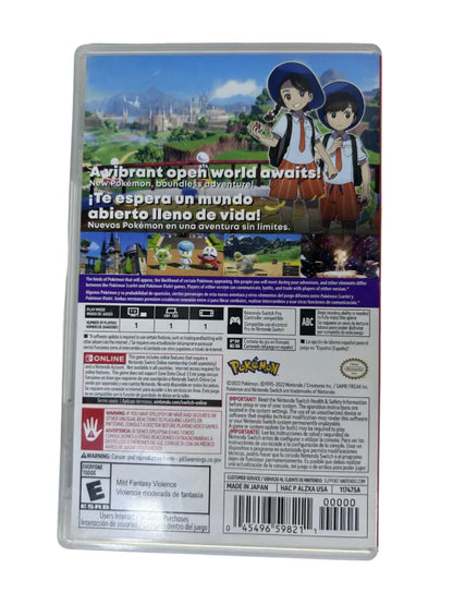 Pokémon Scarlet CIB — Nintendo Switch | Game Freak / The Pokémon Company / Nintendo (2022)