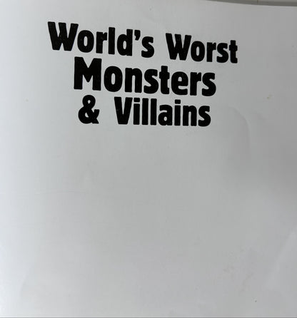 World's Worst Monsters & Villains — Scary Creatures of Myth, Folklore, and Fiction | Scholastic / Amber Books (2012) | Softcover