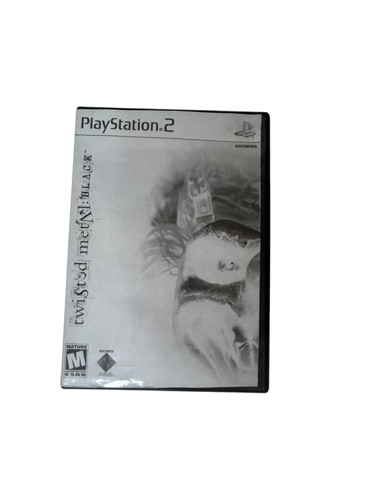 Twisted Metal Black PS2 front cover