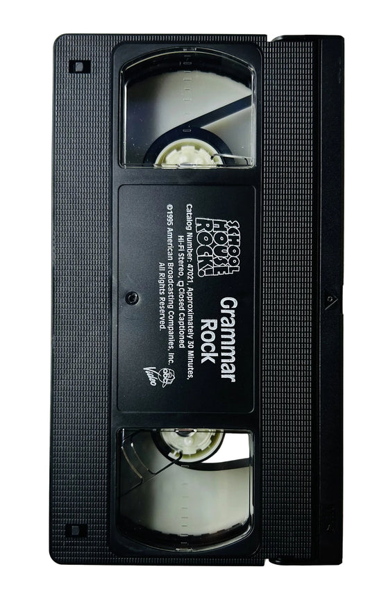 Schoolhouse Rock! Grammar Rock VHS (1995) - Educational Children's Classic