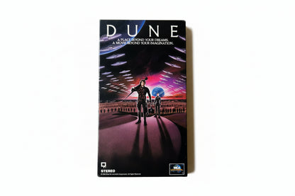 Dune VHS (1984) - David Lynch Sci-Fi Epic - Kyle MacLachlan, Sting - Frank Herbert