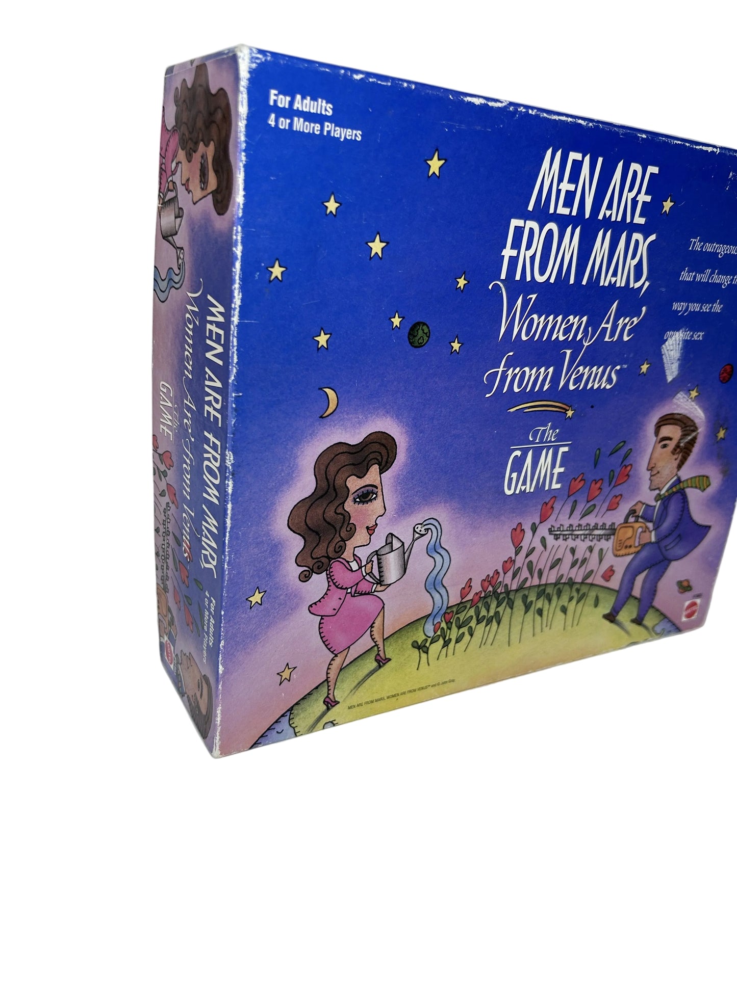 Men Are From Mars, Women Are From Venus — The Game | Mattel / John Gray (1998) | Adult Party Board Game