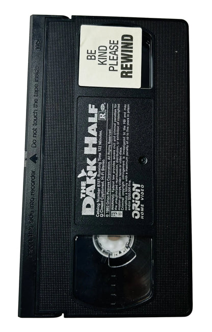 The Dark Half (1993) VHS - George A. Romero Stephen King Horror - Timothy Hutton - Orion