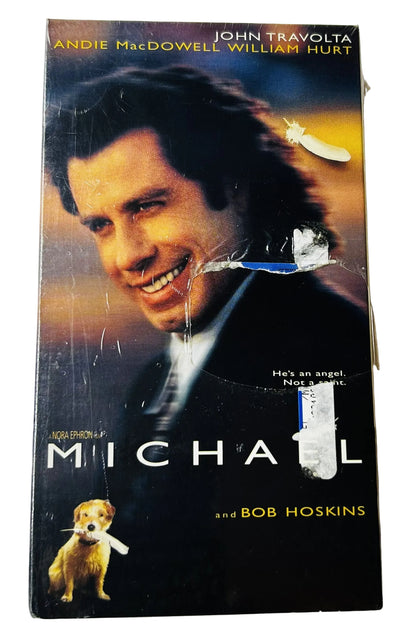 Michael (1996) VHS - John Travolta Andie MacDowell - SEALED - Nora Ephron Fantasy