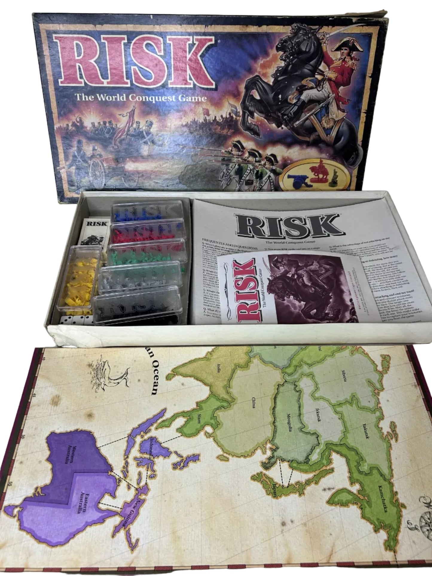 RISK: The World Conquest Game — Parker Brothers (1993) | Complete Strategy Board Game
