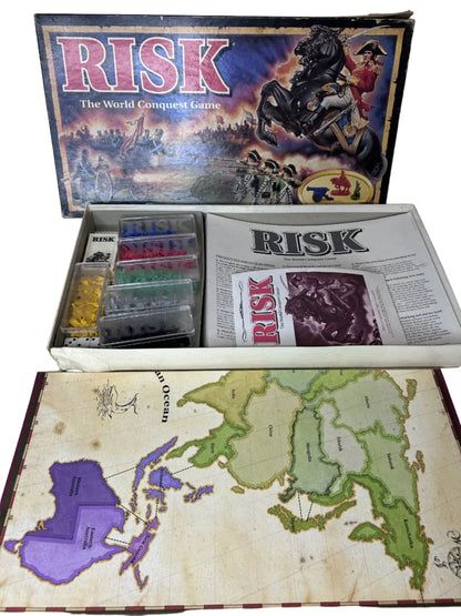 RISK: The World Conquest Game — Parker Brothers (1993) | Complete Strategy Board Game