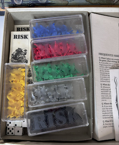 RISK: The World Conquest Game — Parker Brothers (1993) | Complete Strategy Board Game