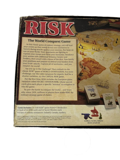RISK: The World Conquest Game — Parker Brothers (1993) | Complete Strategy Board Game