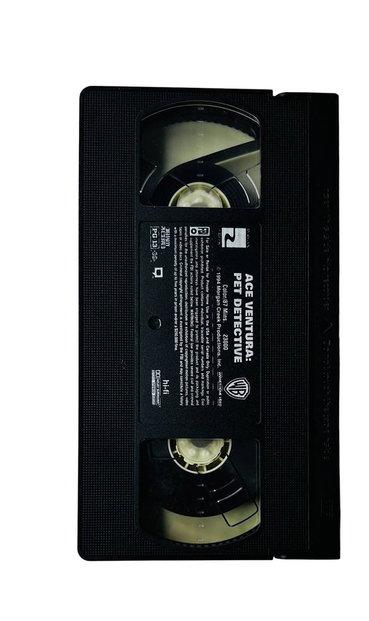 Ace Ventura: Pet Detective (1994) VHS - Jim Carrey Courteney Cox - Tom Shadyac Comedy