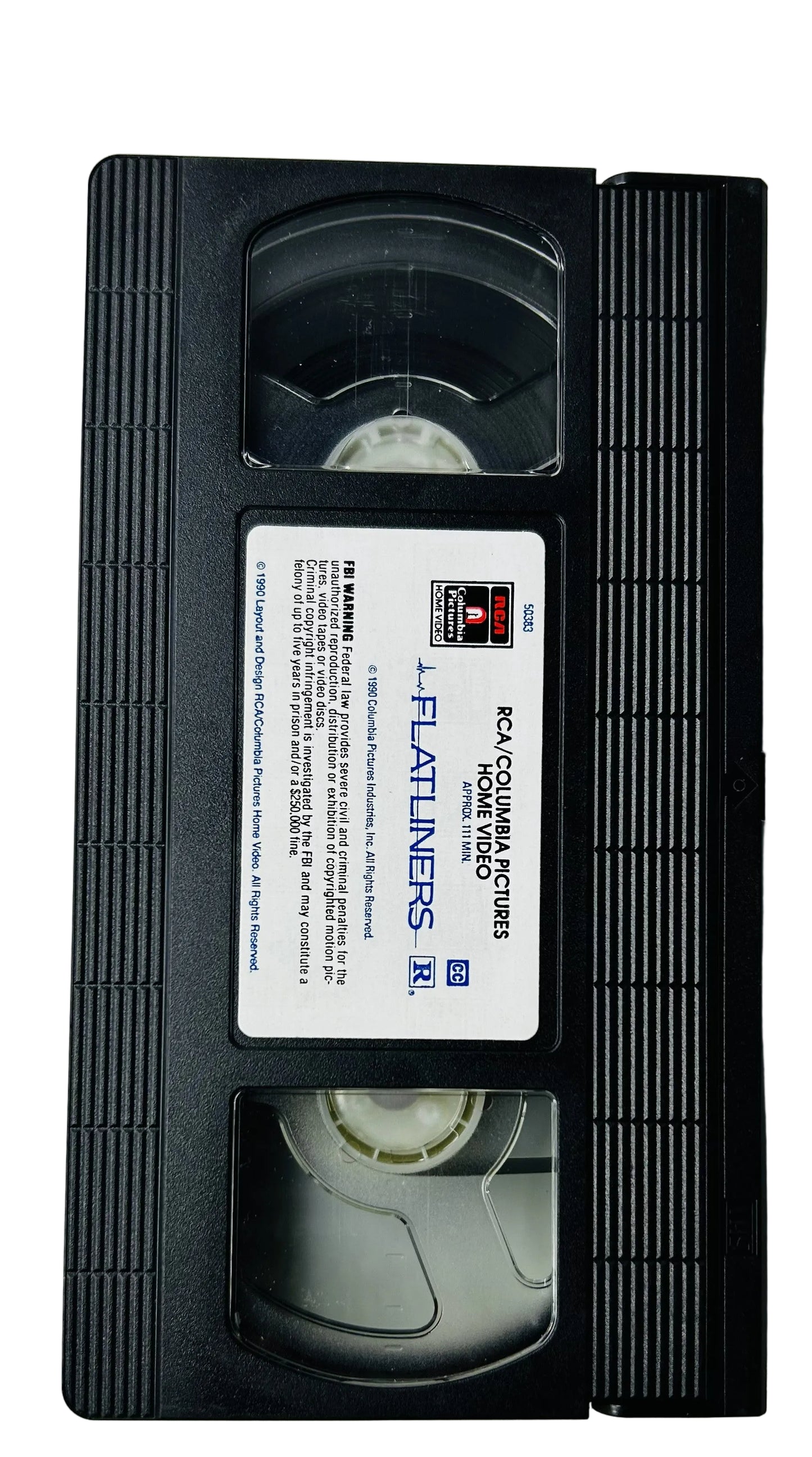Flatliners (1990) VHS - Kiefer Sutherland Julia Roberts Kevin Bacon - Joel Schumacher Thriller