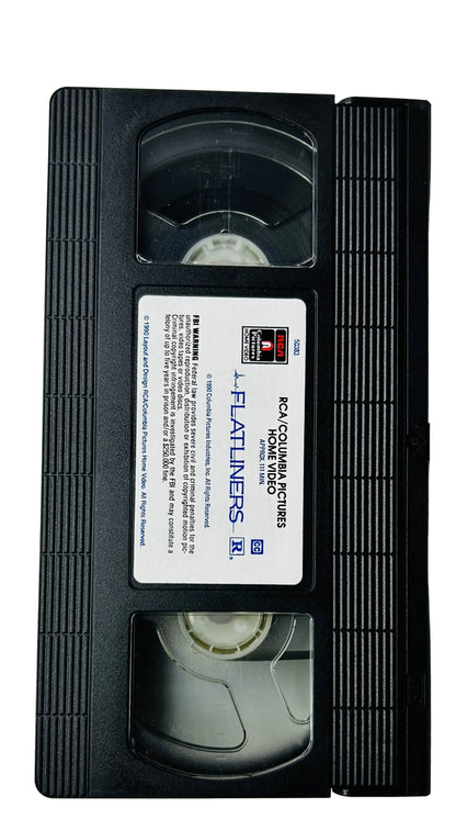 Flatliners (1990) VHS - Kiefer Sutherland Julia Roberts Kevin Bacon - Joel Schumacher Thriller