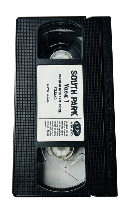 South Park Volume 1 (1997) VHS - Cartman Gets an Anal Probe & Volcano - Comedy Central