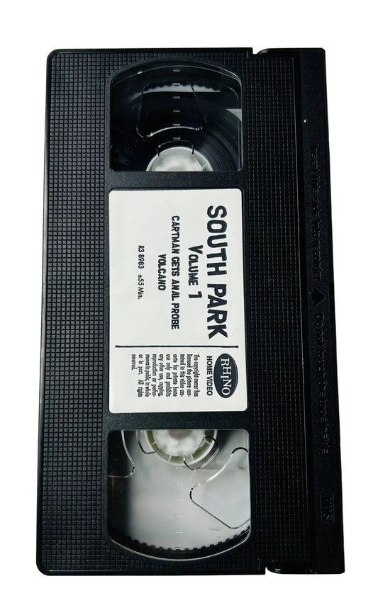 South Park Volume 1 (1997) VHS - Cartman Gets an Anal Probe & Volcano - Comedy Central