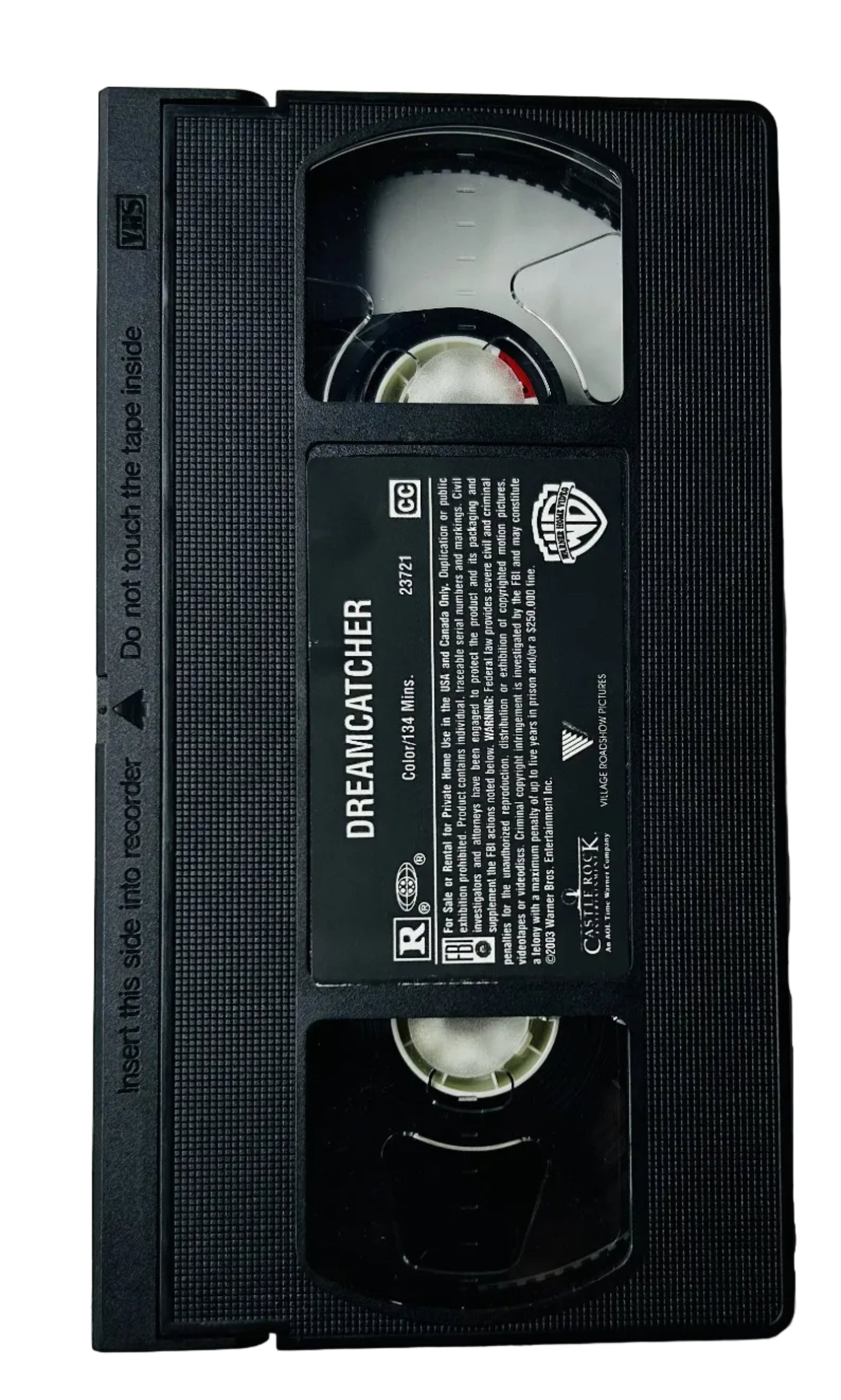 Dreamcatcher (2003) VHS - Morgan Freeman Thomas Jane - Lawrence Kasdan Stephen King Horror