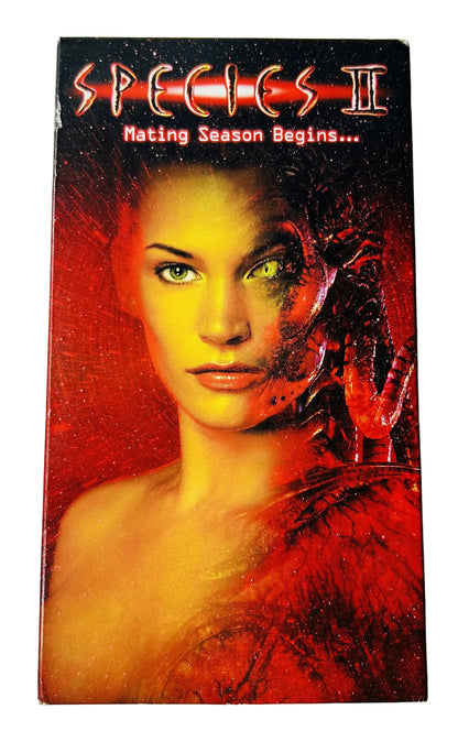 Species II (1998) VHS - Natasha Henstridge Michael Madsen Marg Helgenberger - Peter Medak Sequel