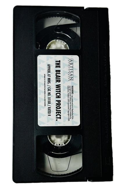 The Blair Witch Project (1999) VHS - Heather Donahue Joshua Leonard Michael Williams - Found Footage Horror
