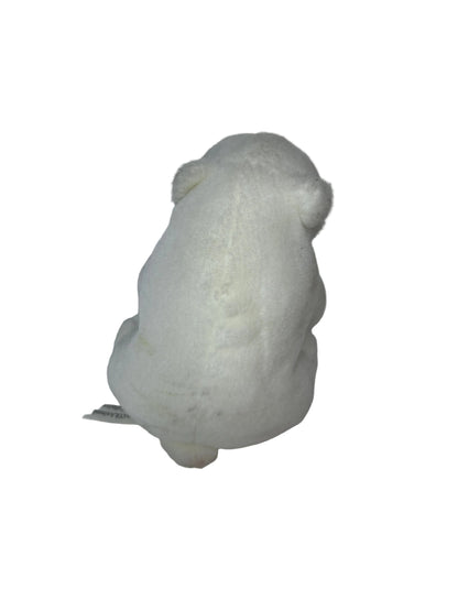 Coca-Cola Polar Bear Plush — Coca-Cola Brand Plush Collection | © 1993 The Coca-Cola Company | Holding Contour Bottle