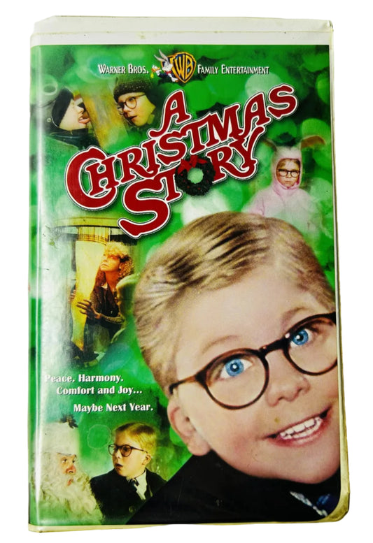 A Christmas Story (1983) VHS - Peter Billingsley Melinda Dillon Darren McGavin - Bob Clark Holiday Classic - Clamshell