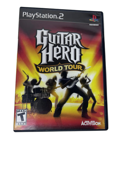 Guitar Hero: World Tour CIB — PS2 | Neversoft / Activision (2008) | Disc, Case & Manual