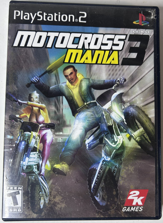 Motocross Mania 3 CIB — PS2 | Deibus Studios / 2K Games (2005) | Disc, Case & Manual