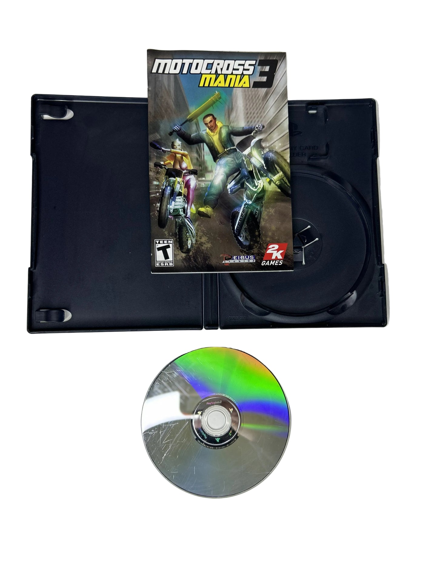Motocross Mania 3 CIB — PS2 | Deibus Studios / 2K Games (2005) | Disc, Case & Manual