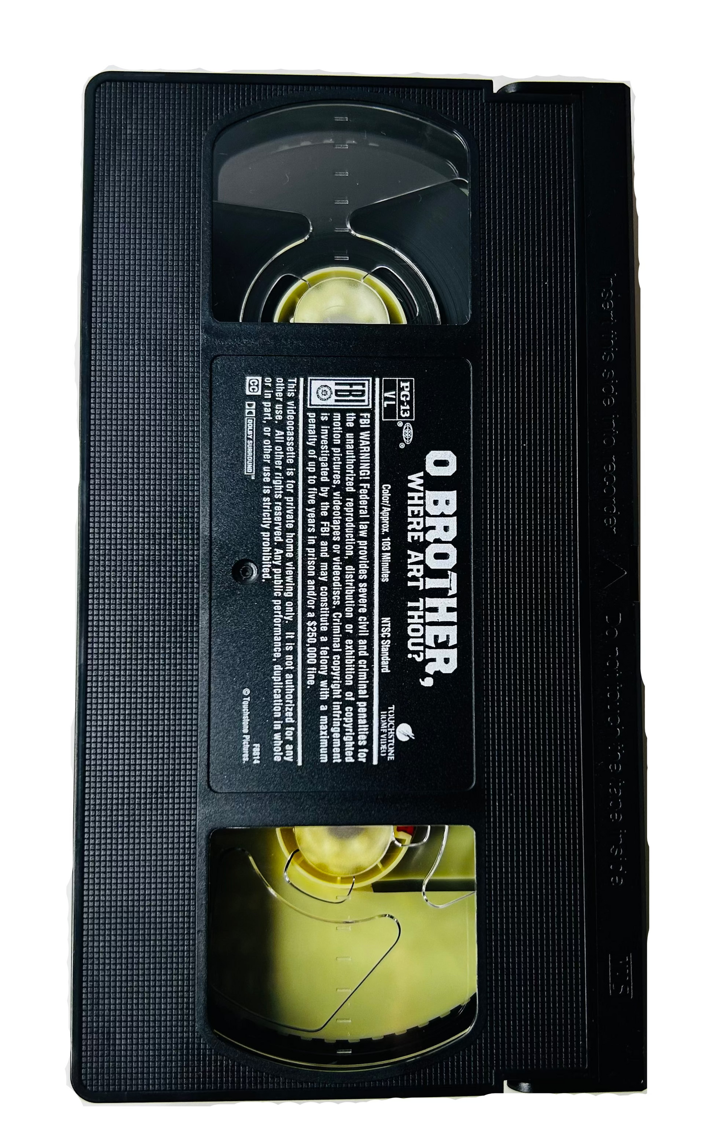 O Brother, Where Art Thou? VHS - Coen Brothers George Clooney John Turturro Tim Blake Nelson Depression-Era Comedy