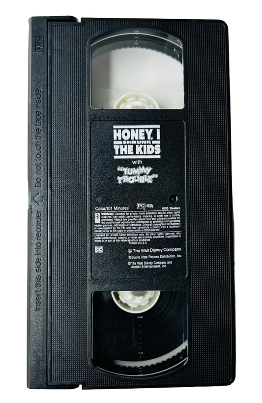 Honey, I Shrunk the Kids VHS - Rick Moranis Disney Family Comedy Adventure Classic