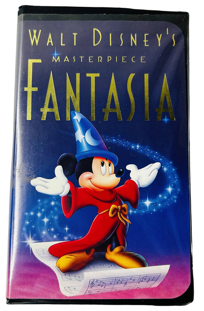 Fantasia (1940) VHS - Mickey Mouse Leopold Stokowski - Walt Disney Masterpiece Collection