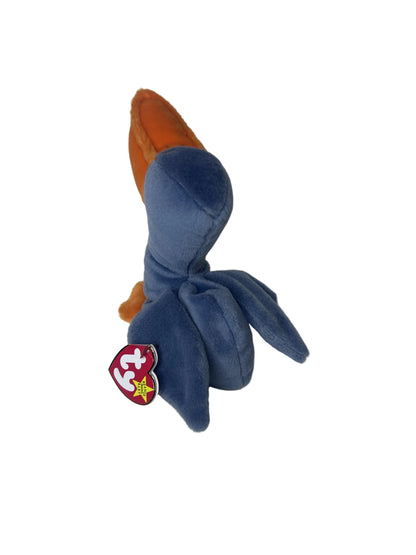 Ty Beanie Baby Bundle — Scoop the Pelican | 1996 Standard + 1998 Teenie | Both Tags Intact