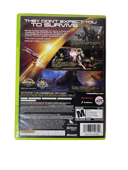 Mass Effect 2 CIB — Xbox 360 | BioWare / EA (2010) | 2 Discs, Case & Inserts