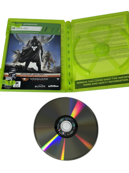 Destiny CIB — Xbox 360 | Bungie / Activision (2014) | Disc, Case & Vanguard Armory Insert