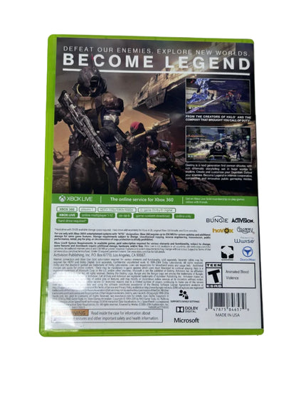 Destiny CIB — Xbox 360 | Bungie / Activision (2014) | Disc, Case & Vanguard Armory Insert