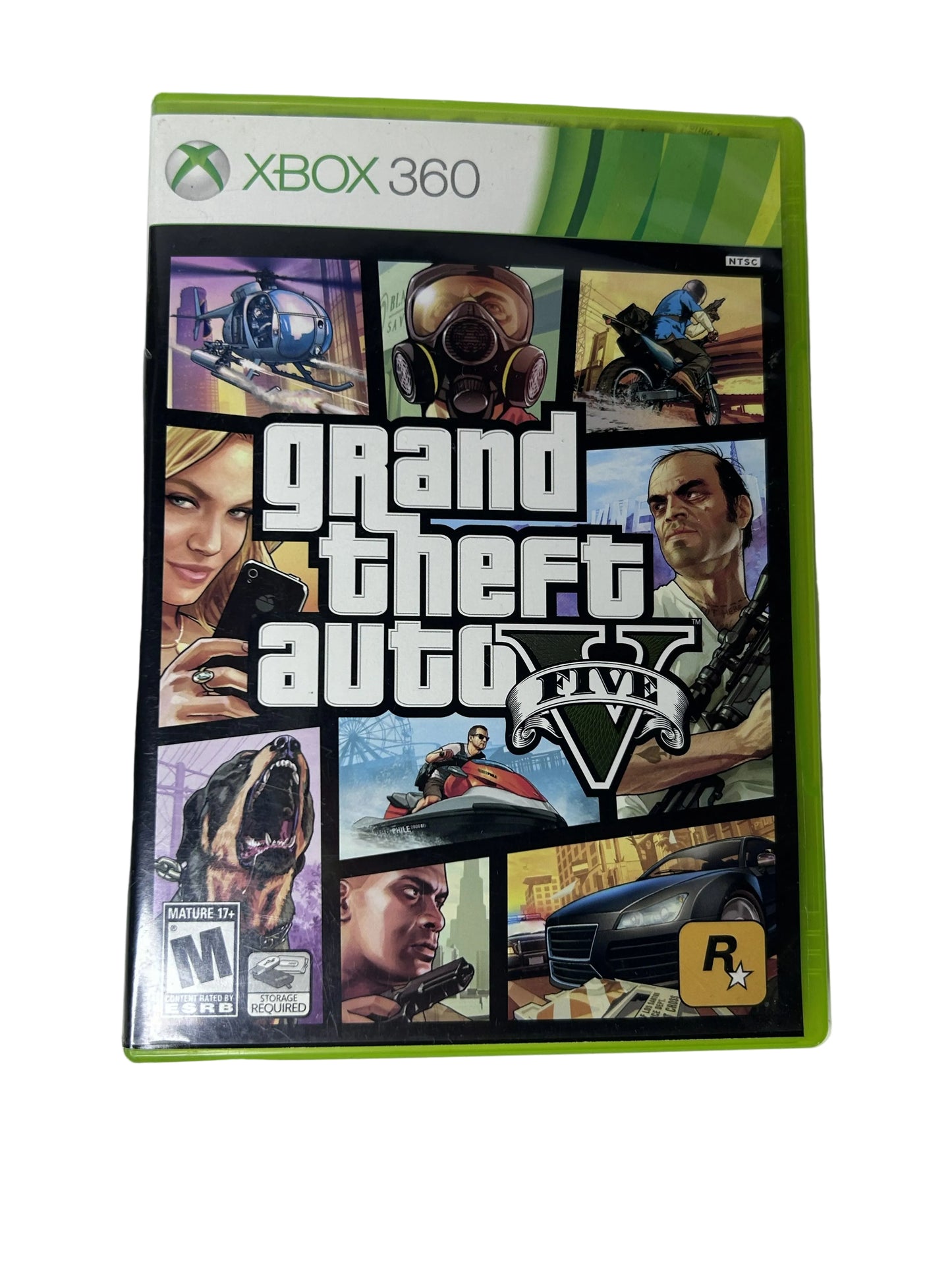 Grand Theft Auto V CIB — Xbox 360 | Rockstar North / Rockstar Games (2013) | 2 Discs, Manual, Map & Insert